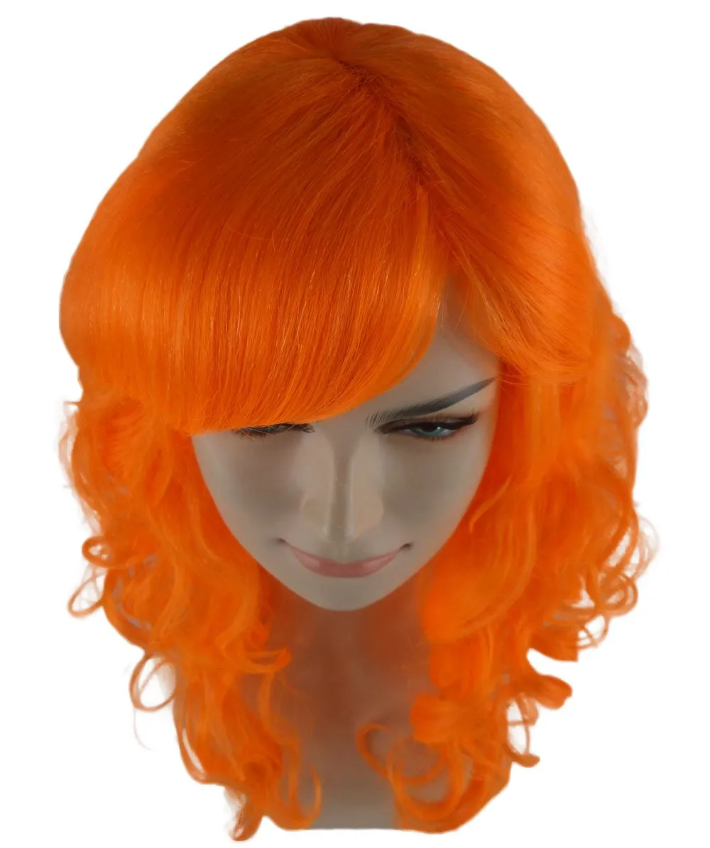 Women's Bella Wig Collections | Long Curly Glamour Party Event Cosplay Halloween Wig | Premium Breathable Capless Cap