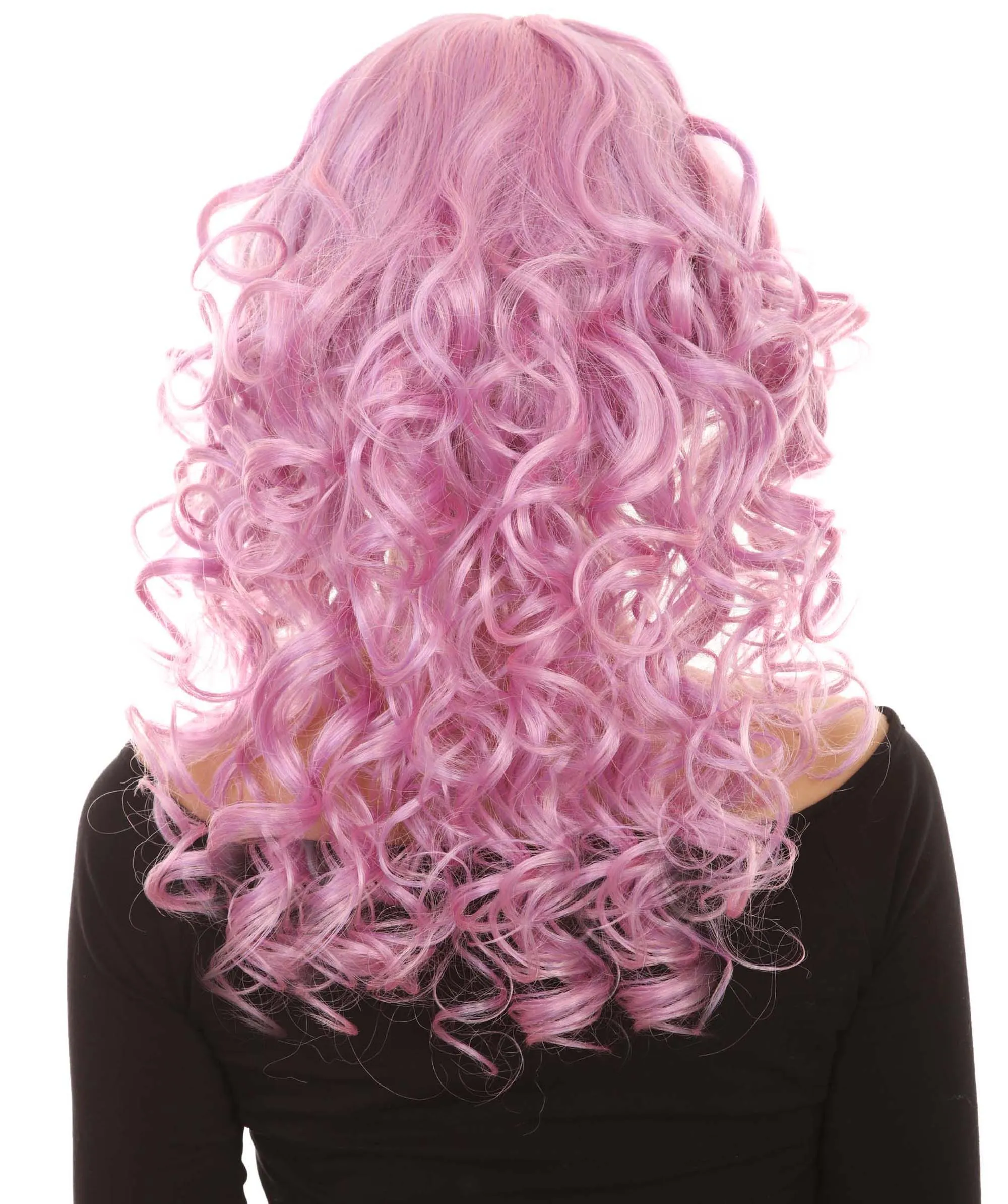 Women's Bella Wig Collections | Long Curly Glamour Party Event Cosplay Halloween Wig | Premium Breathable Capless Cap