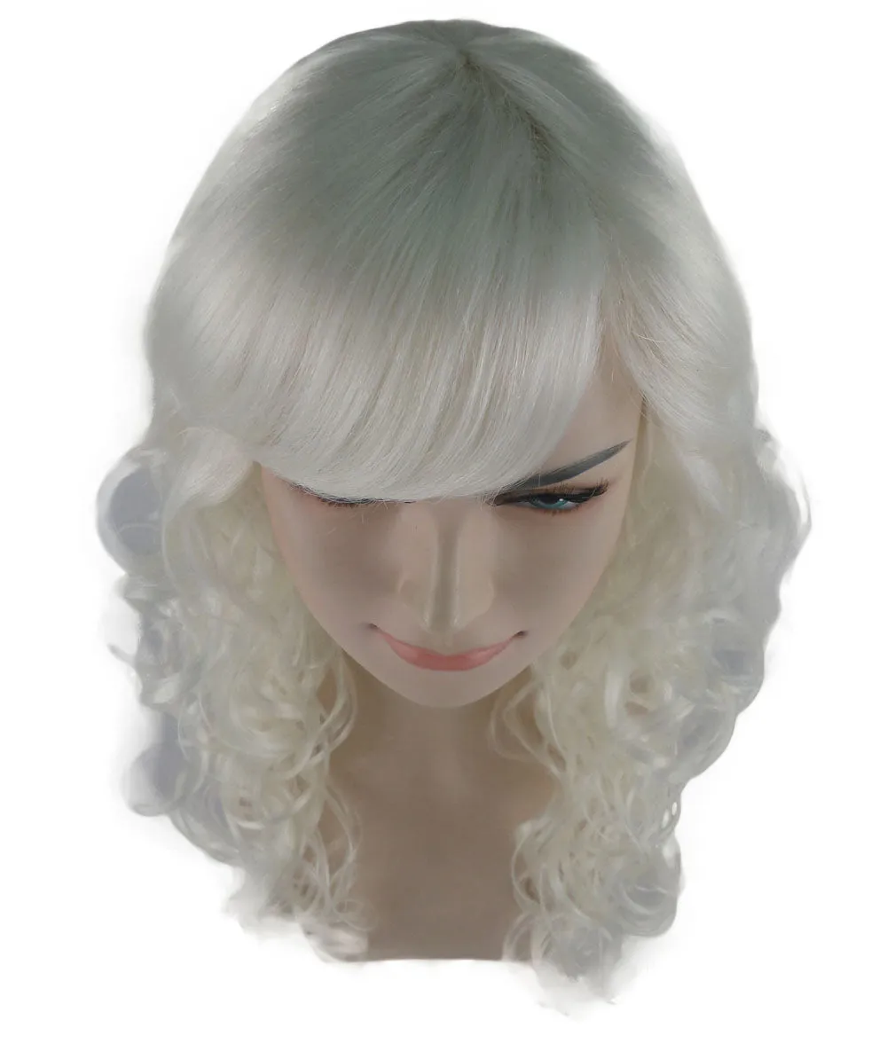 Women's Bella Wig Collections | Long Curly Glamour Party Event Cosplay Halloween Wig | Premium Breathable Capless Cap