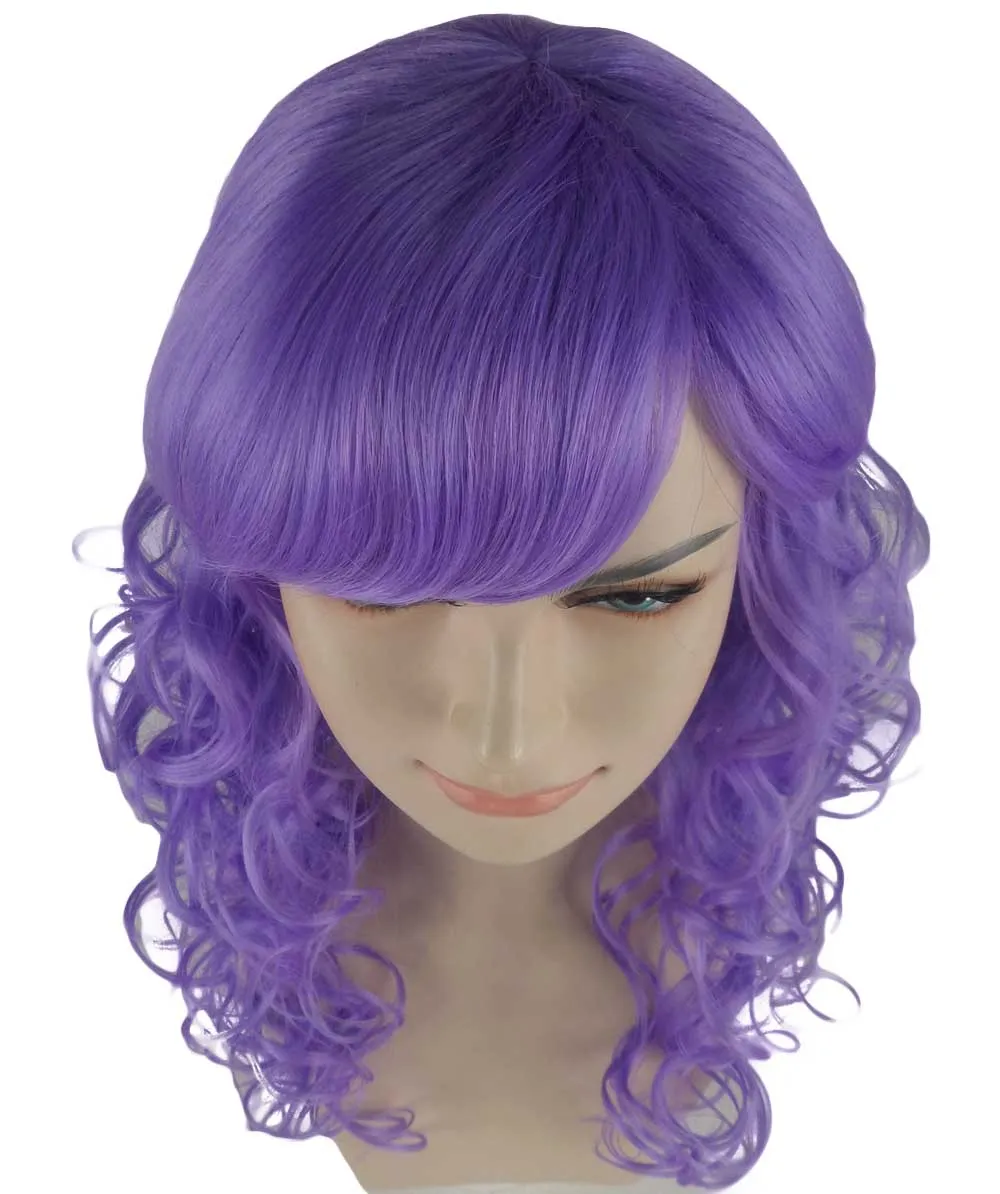 Women's Bella Wig Collections | Long Curly Glamour Party Event Cosplay Halloween Wig | Premium Breathable Capless Cap