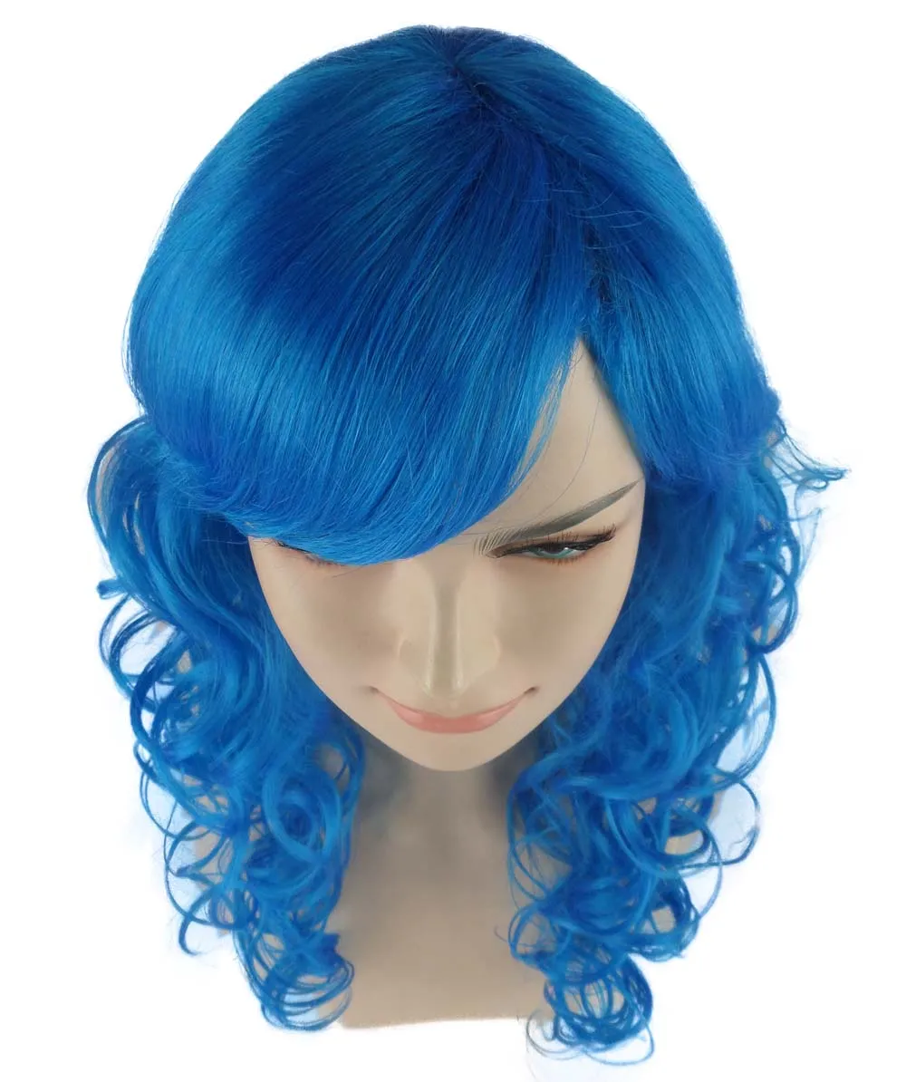 Women's Bella Wig Collections | Long Curly Glamour Party Event Cosplay Halloween Wig | Premium Breathable Capless Cap