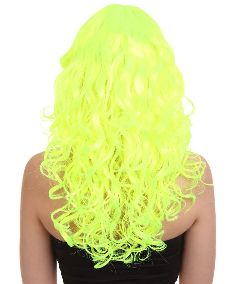 Women's Bella Wig Collections | Long Curly Glamour Party Event Cosplay Halloween Wig | Premium Breathable Capless Cap