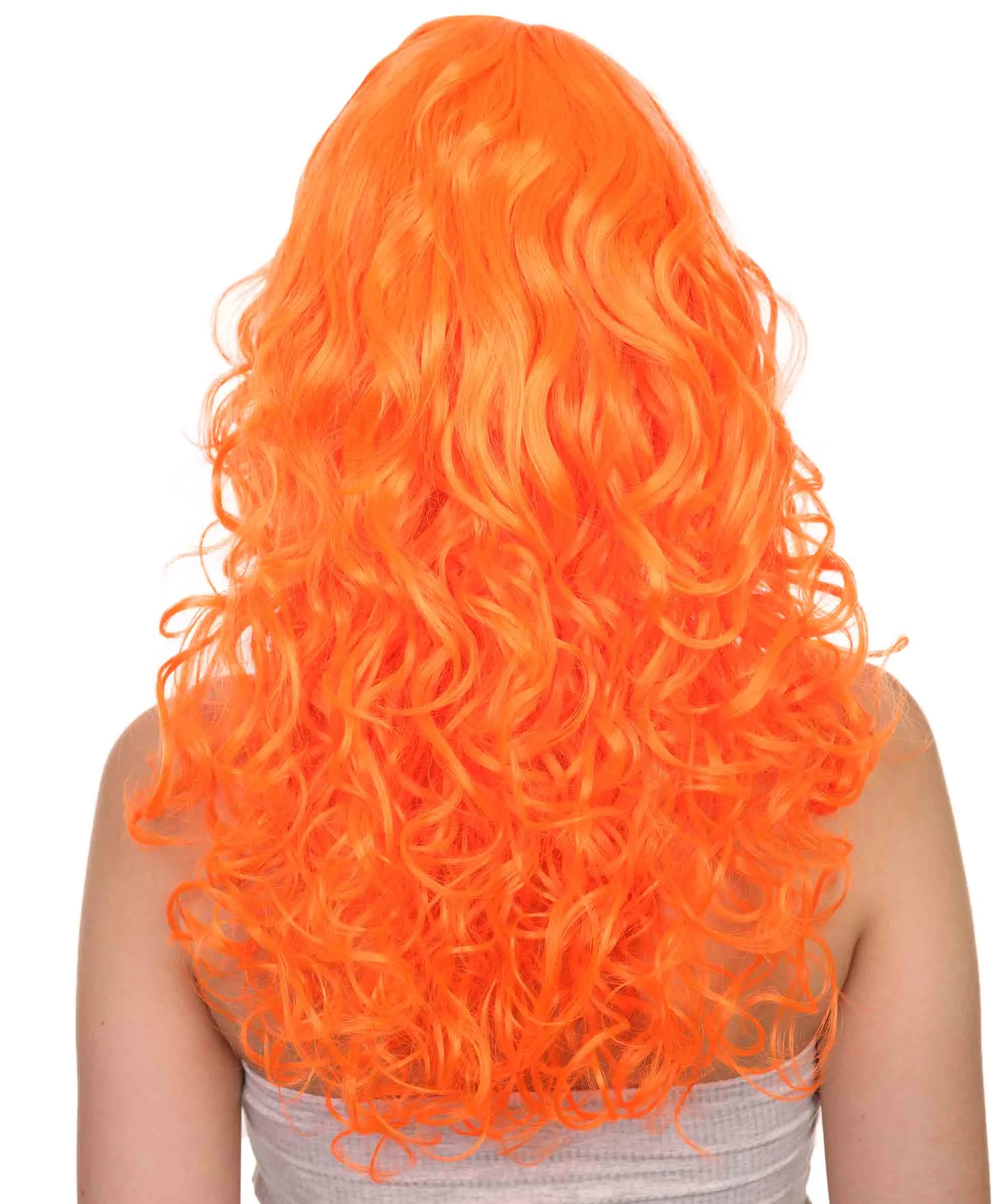 Women's Bella Wig Collections | Long Curly Glamour Party Event Cosplay Halloween Wig | Premium Breathable Capless Cap