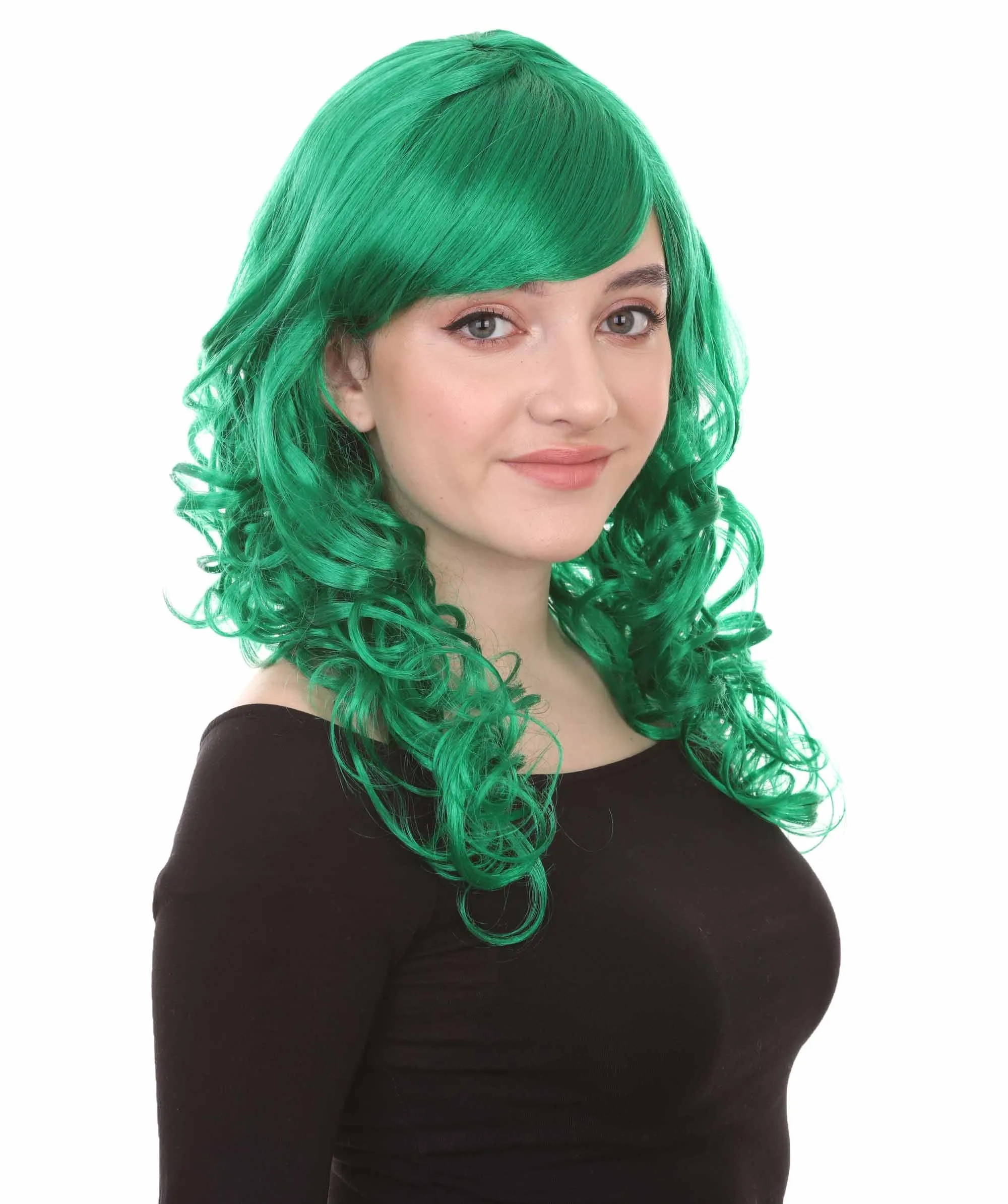 Women's Bella Wig Collections | Long Curly Glamour Party Event Cosplay Halloween Wig | Premium Breathable Capless Cap